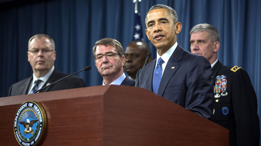 Prezident Obama o boji proti Islamskému štátu