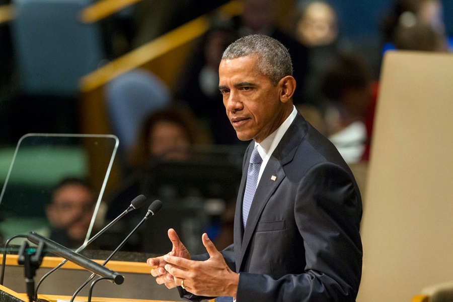 Vystúpenie prezidenta USA B. Obamu na 70. zasadnutí VZ OSN