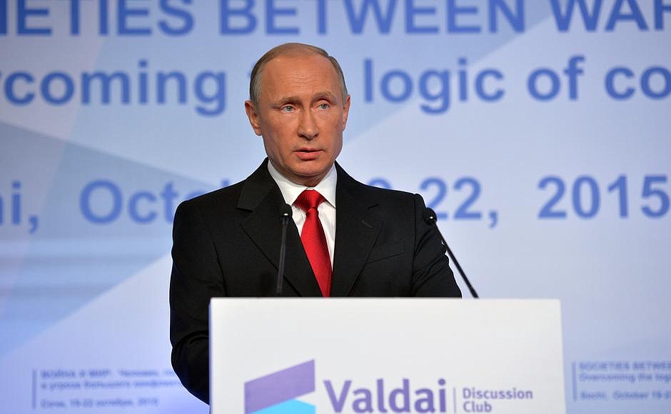 Vystúpenie V. Putina na Valdajskom klube
