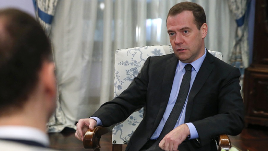 Rozhovor premiéra RF D. Medvedeva pre Handelsblatt