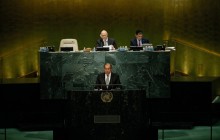 Vystúpenie ministra zahraničných vecí RF S. Lavrova v OSN