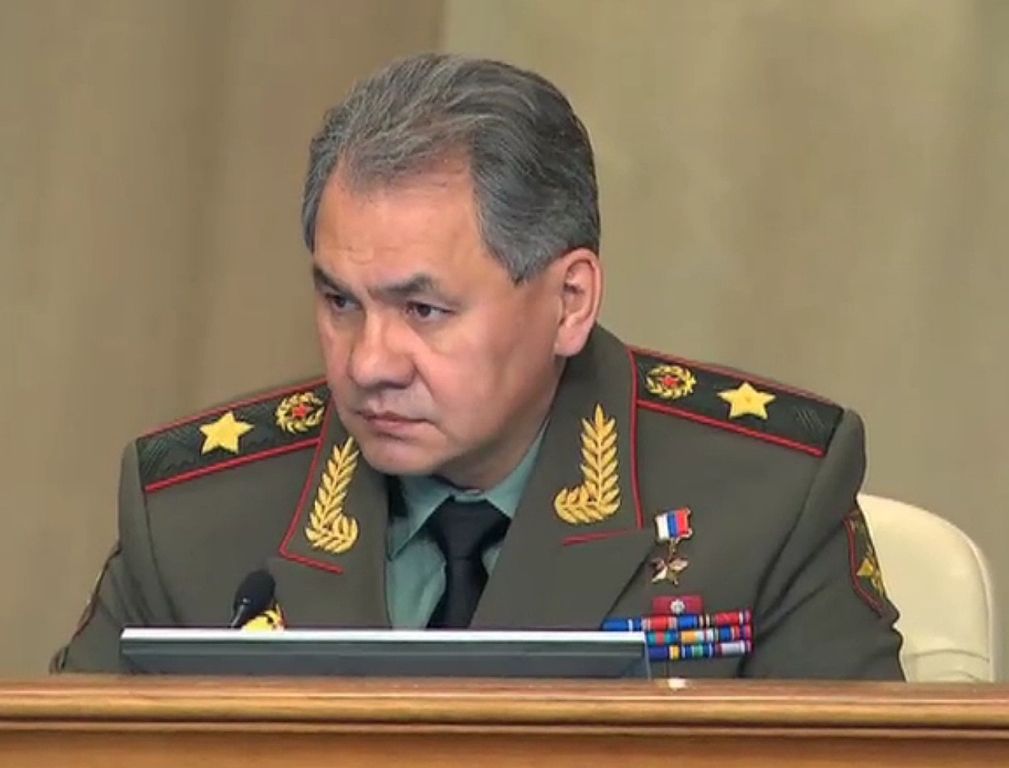 Vystúpenie ministra obrany Ruska S. Šojgu v Štátnej dume RF