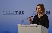 Vystúpenie F. Mogheriniovej na Mníchovskej bezpečnostnej konferencii