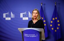 Vyjadrenie predstaviteľky EÚ F. Mogheriniovej  o jadrovej dohode s Iránom