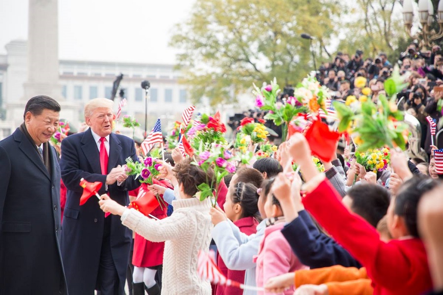 Návšteva prezidenta USA D. Trumpa v Číne