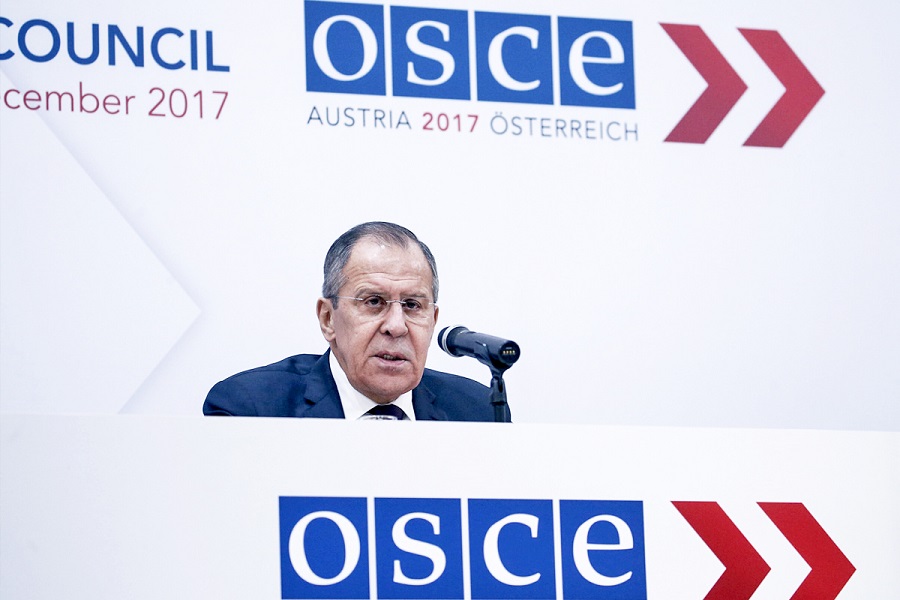 Tlačová konferencia S. Lavrova po rokovaní OBSE /plné znenie/