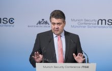 Vystúpenie ministra zahraničných vecí NSR S. Gabriela na Mníchovskej bezpečnostnej konferencii