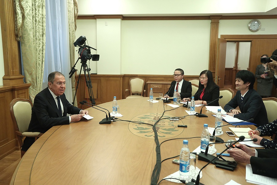 Rozhovor ministra zahraničných vecí RF S. Lavrova s vietnamskými a japonskými médiami
