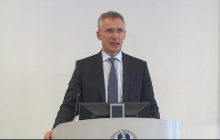 Prednáška GT NATO J. Stoltenberga na univerzite v Haagu