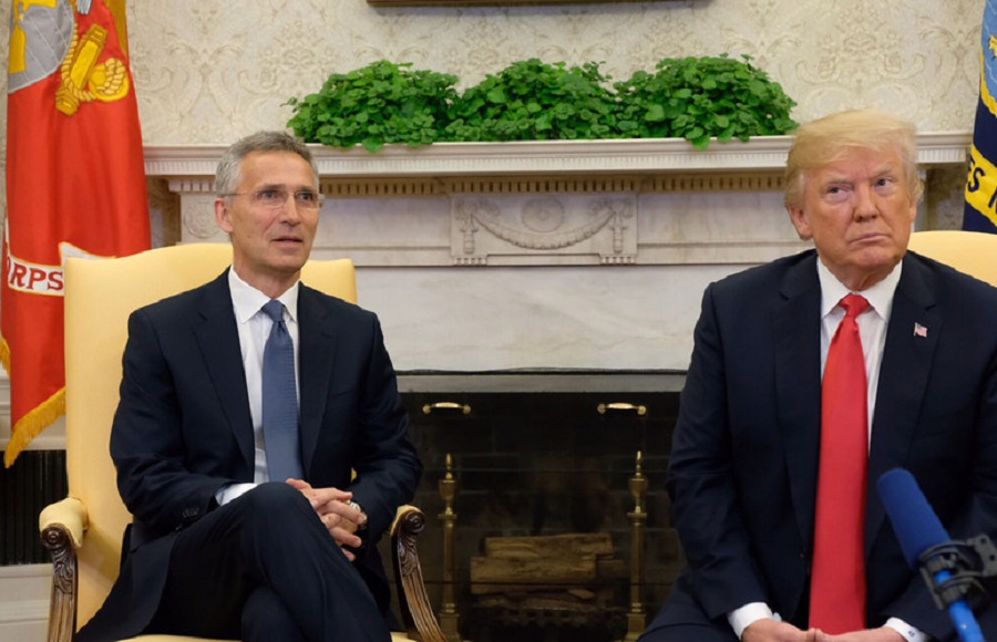 Rokovanie Trump – Stoltenberg