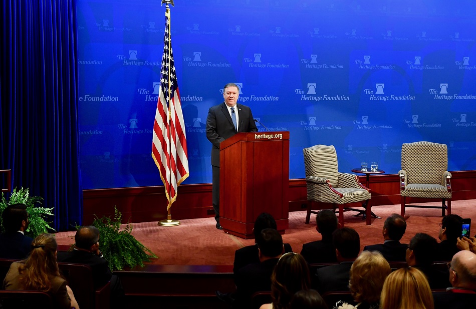 Vyhlásenie M. Pompea o novej americkej stratégii voči Iránu /plné znenie/