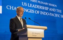 Vystúpenie ministra obrany USA J. Mattisa na konferencii v Singapure