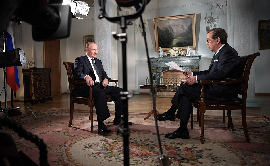 Rozhovor V.Putina pre Fox News