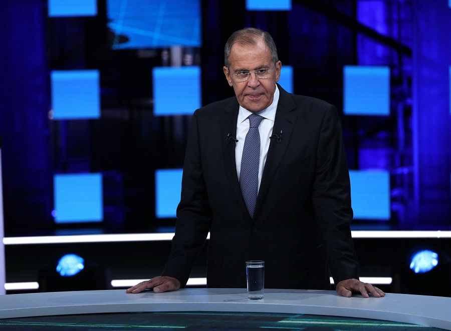 Rozhovor ministra zahraničných vecí RF S. Lavrova pre ruskú televíziu