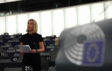 Prejav F. Mogheriniovej o globálnom pakte o migrácii