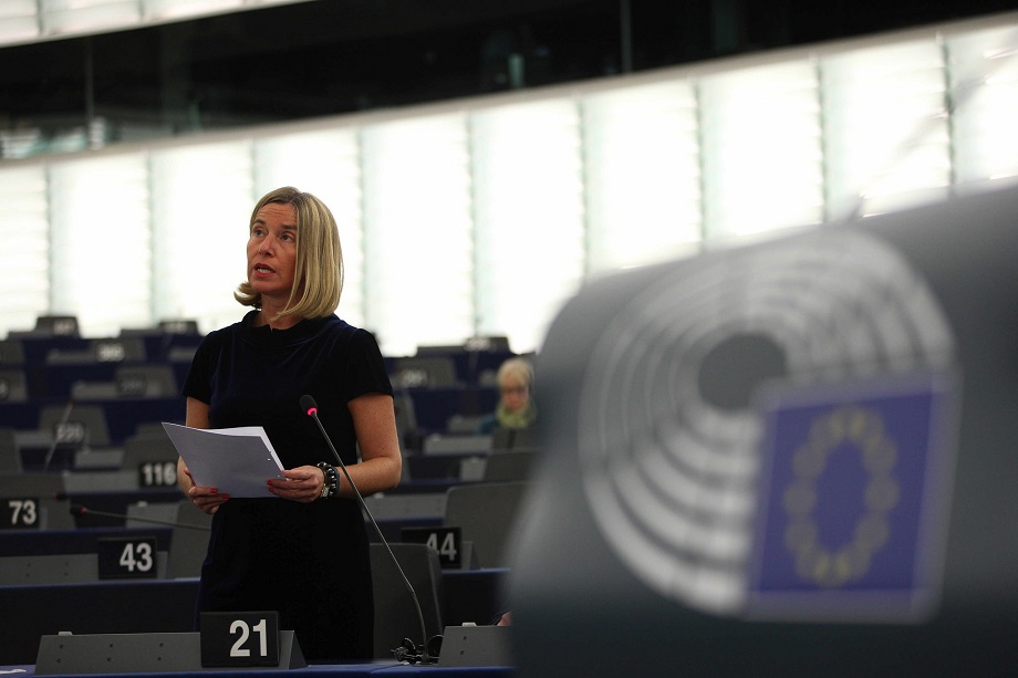 Prejav F. Mogheriniovej o globálnom pakte o migrácii