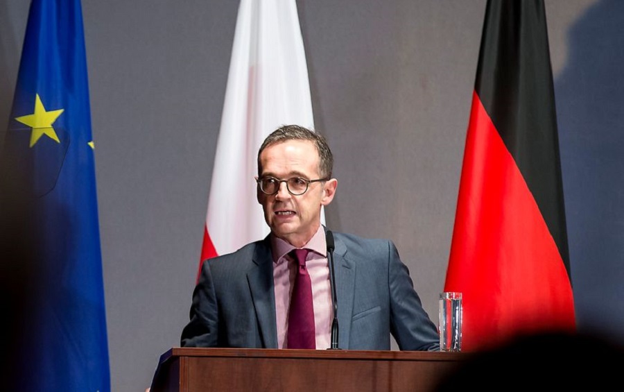 Prejav ministra zahraničných vecí NSR H. Maasa o nemecko-poľských vzťahoch