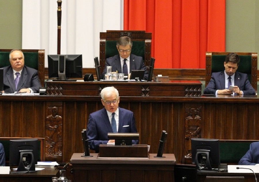Prejav poľského ministra zahraničných vecí J. Czaputowicza o úlohách poľskej zahraničnej politiky