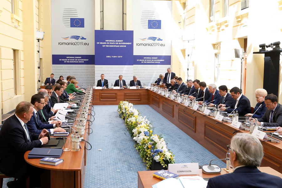 Rokovanie vrcholných predstaviteľov členských krajín EÚ – Vyhlásenie zo Sibiu