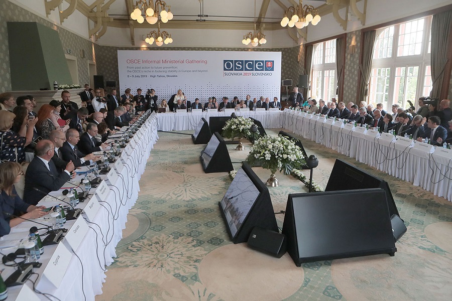 Prejav S. Lavrova na neformálnom rokovaní OBSE vo Vysokých Tatrách