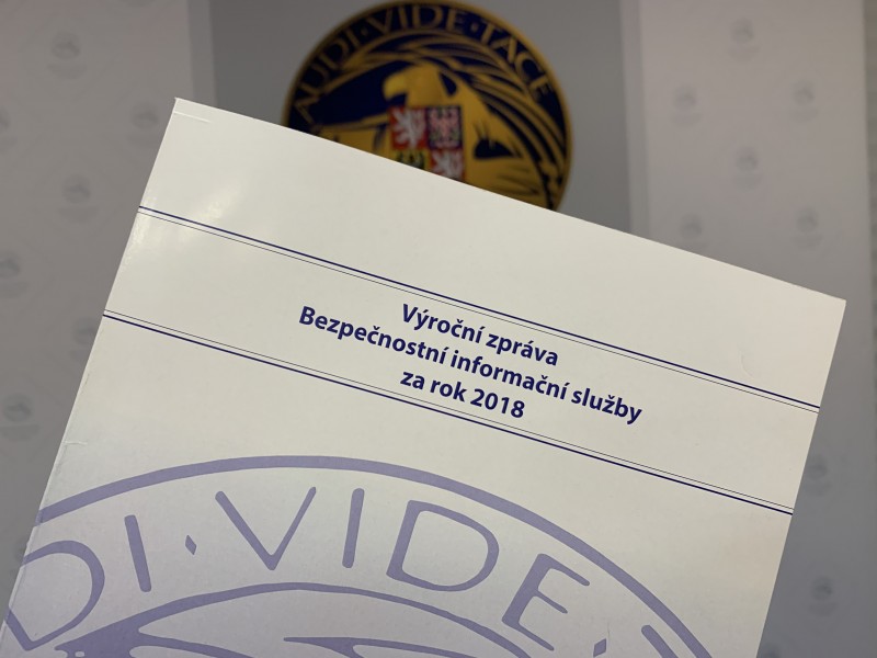 Výročná správa o činnosti Bezpečnostnej informačnej služby ČR za rok 2018