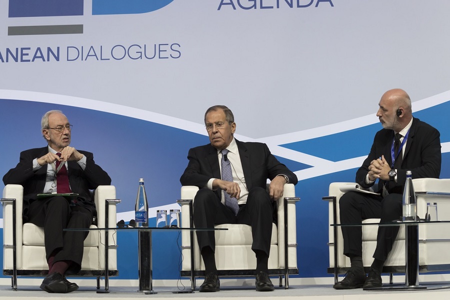 Vystúpenie S. Lavrova na konferencii „stredomorský dialóg“ v Ríme