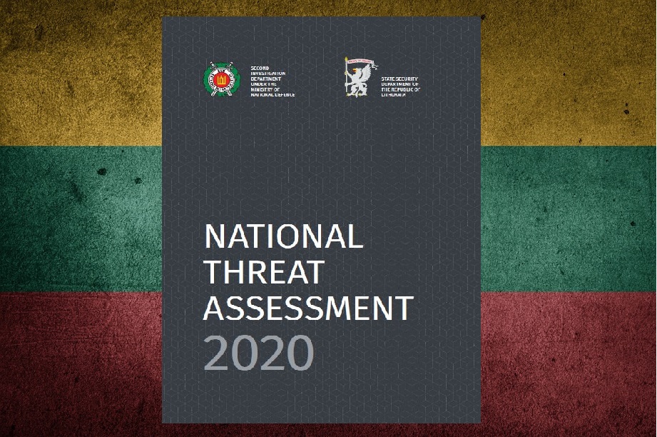 Litovské hodnotenie hrozieb na rok 2020 /Lithuania National Threat Assessment 2020/