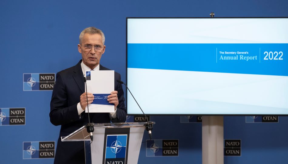 Výročná správa GT NATO Jensa Stoltenberga za rok 2022