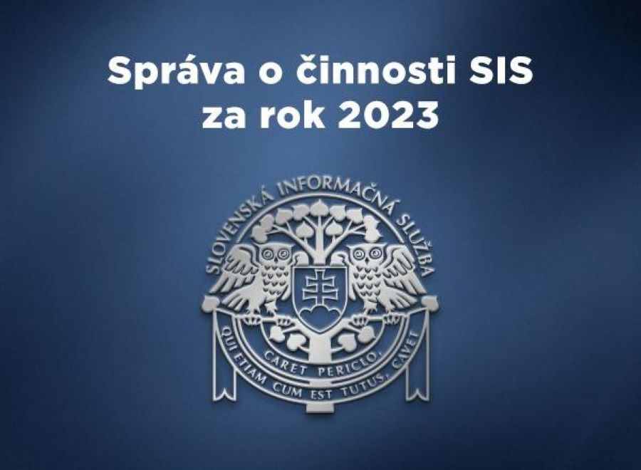 Správa o činnosti SIS za rok 2023